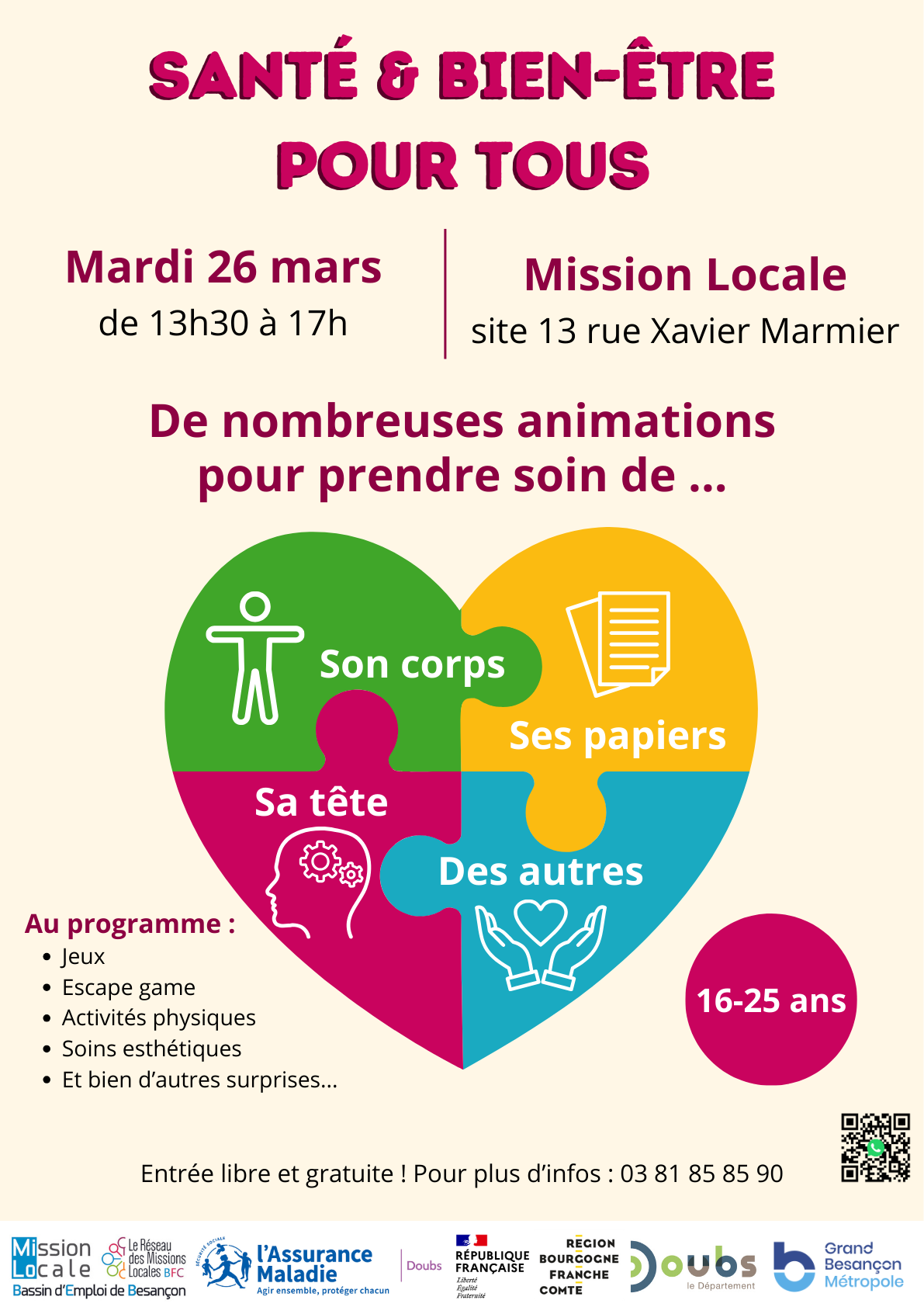 affiche action santé